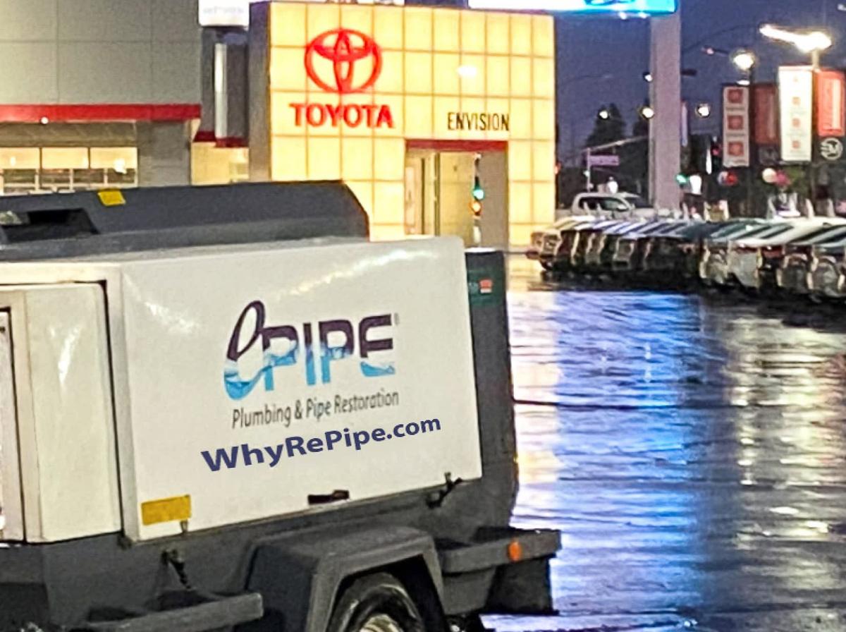 A mobile generator with an ePipe logo